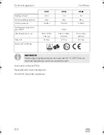 Предварительный просмотр 122 страницы Dometic CF 11 Operating Manual