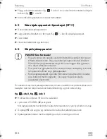 Предварительный просмотр 162 страницы Dometic CF 11 Operating Manual