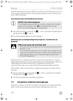 Предварительный просмотр 174 страницы Dometic CFX Series Operating Manual