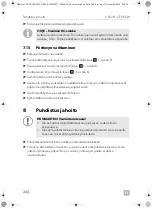 Предварительный просмотр 244 страницы Dometic CFX Series Operating Manual