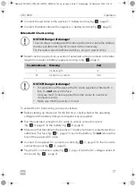 Предварительный просмотр 17 страницы Dometic CFX100W Operating Manual