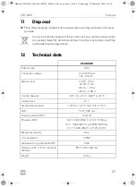 Предварительный просмотр 27 страницы Dometic CFX100W Operating Manual