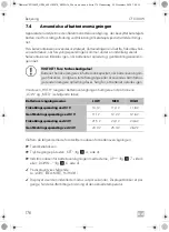 Предварительный просмотр 176 страницы Dometic CFX100W Operating Manual