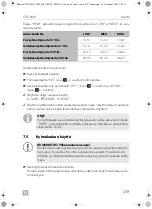 Предварительный просмотр 239 страницы Dometic CFX100W Operating Manual