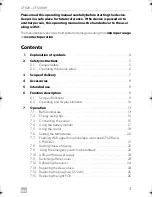 Preview for 3 page of Dometic CFX28 Operating Manual