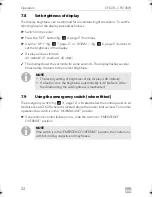 Preview for 22 page of Dometic CFX28 Operating Manual