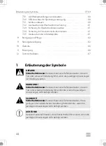 Предварительный просмотр 44 страницы Dometic CFX3 100 Operating Manual