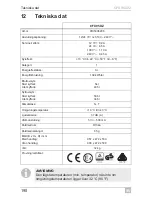 Предварительный просмотр 190 страницы Dometic CFX95DZ2 Operating Manual