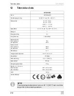 Предварительный просмотр 212 страницы Dometic CFX95DZ2 Operating Manual