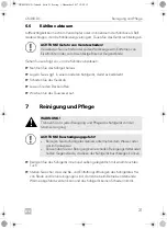 Preview for 21 page of Dometic CK 40D DC Operating Manual