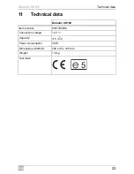 Preview for 23 page of Dometic CK150 Installation And Operating Manual