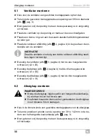 Preview for 56 page of Dometic CK150 Installation And Operating Manual