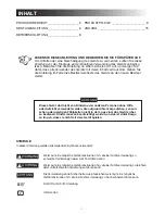 Preview for 3 page of Dometic CK2000 Installation And Operating Instructions Manual