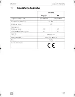 Preview for 61 page of Dometic CK2000 Operating Manual