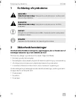 Preview for 72 page of Dometic CK2000 Operating Manual