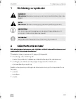 Preview for 81 page of Dometic CK2000 Operating Manual