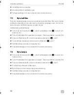 Preview for 86 page of Dometic CK2000 Operating Manual