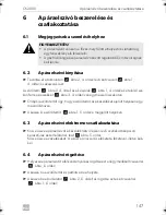 Preview for 147 page of Dometic CK2000 Operating Manual