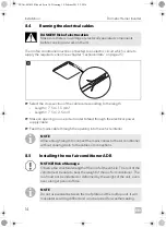 Preview for 14 page of Dometic CK36H401RI Harrier Inverter Installation Manual