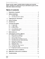 Preview for 7 page of Dometic CK36H401RI Harrier Inverter Operating Manual