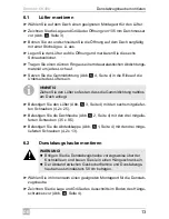 Preview for 13 page of Dometic CK400 Installation And Operating Manual