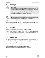 Preview for 60 page of Dometic CK400 Installation And Operating Manual