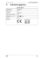 Preview for 61 page of Dometic CK400 Installation And Operating Manual