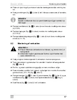 Preview for 67 page of Dometic CK400 Installation And Operating Manual