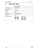 Preview for 142 page of Dometic CK400 Installation And Operating Manual