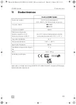 Preview for 63 page of Dometic CK40D Hybrid Operating Manual