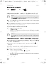 Preview for 71 page of Dometic CK40D Hybrid Operating Manual