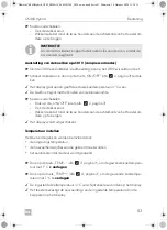 Preview for 83 page of Dometic CK40D Hybrid Operating Manual