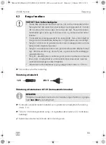 Preview for 93 page of Dometic CK40D Hybrid Operating Manual