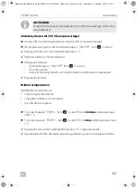 Preview for 105 page of Dometic CK40D Hybrid Operating Manual