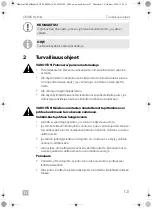 Preview for 121 page of Dometic CK40D Hybrid Operating Manual