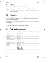 Preview for 84 page of Dometic CK500 Installation And Operating Manual