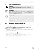 Preview for 100 page of Dometic CK500 Installation And Operating Manual