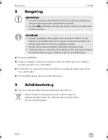 Preview for 104 page of Dometic CK500 Installation And Operating Manual