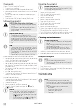 Preview for 9 page of Dometic Club Deluxe AIR Pro DA Installation And Operating Manual