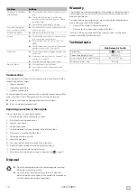 Preview for 10 page of Dometic Club Deluxe AIR Pro DA Installation And Operating Manual