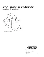 Preview for 1 page of Dometic cool mate & cuddy dc Installation & Operation Manual