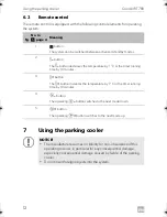 Предварительный просмотр 12 страницы Dometic COOLAIR RT780 Operating Manual