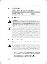 Предварительный просмотр 7 страницы Dometic CoolAir RTX2000 Installation Manual