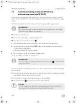 Preview for 136 page of Dometic COOLAIR SP950I Operating Manual