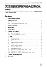 Предварительный просмотр 6 страницы Dometic CoolFreeze CF-18 Operating Manual