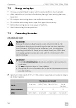 Предварительный просмотр 16 страницы Dometic CoolFreeze CF-18 Operating Manual