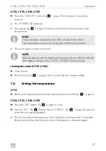 Предварительный просмотр 21 страницы Dometic CoolFreeze CF-18 Operating Manual