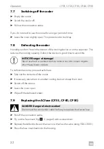 Предварительный просмотр 22 страницы Dometic CoolFreeze CF-18 Operating Manual