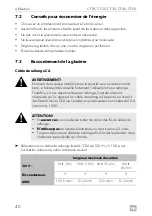 Предварительный просмотр 40 страницы Dometic CoolFreeze CF-18 Operating Manual