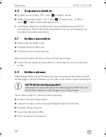 Предварительный просмотр 34 страницы Dometic CoolFreeze CF-35 Operating Manual